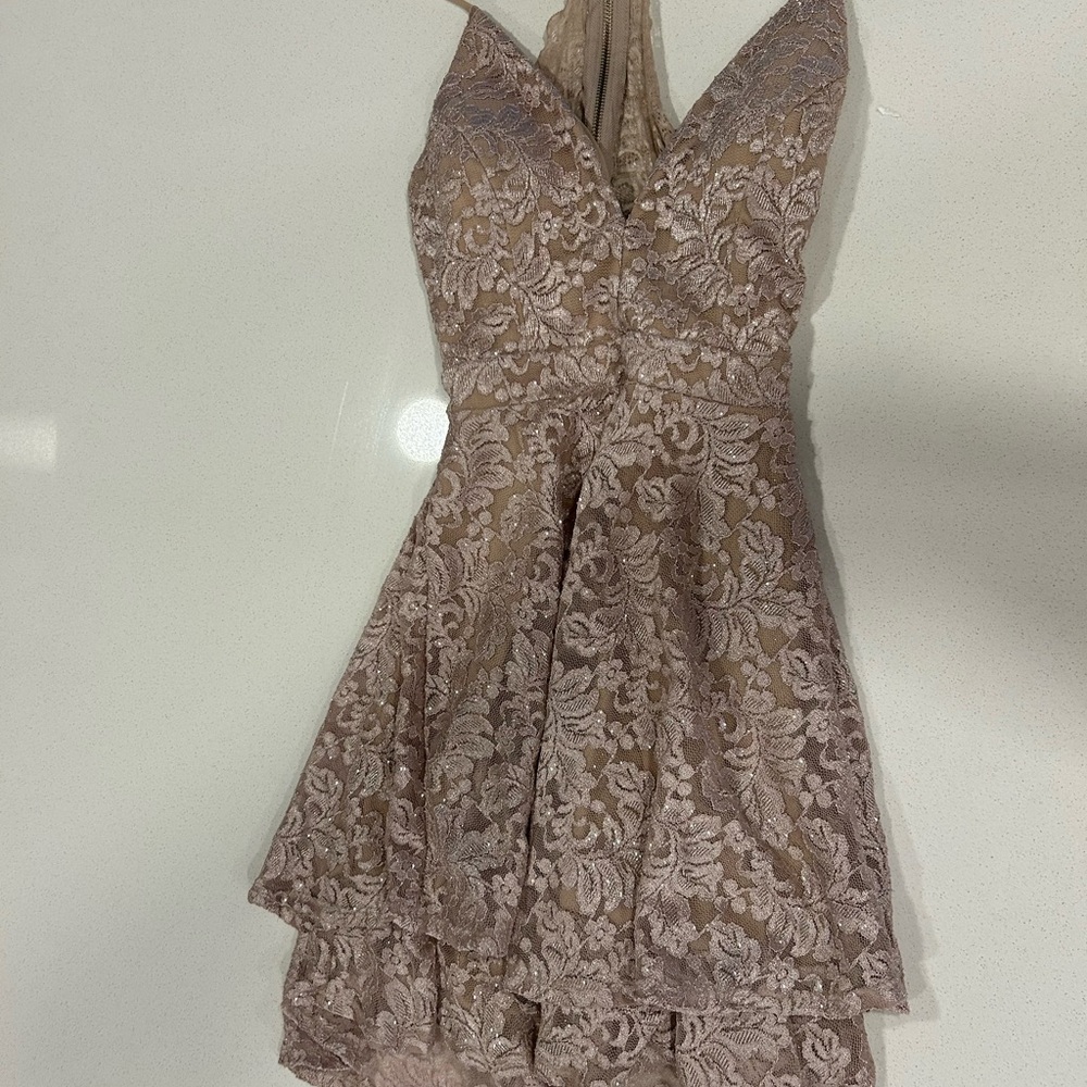 Vintage Le Chateau Y2k 2000s Lace Fairy Whimsigoth Size Small Dress